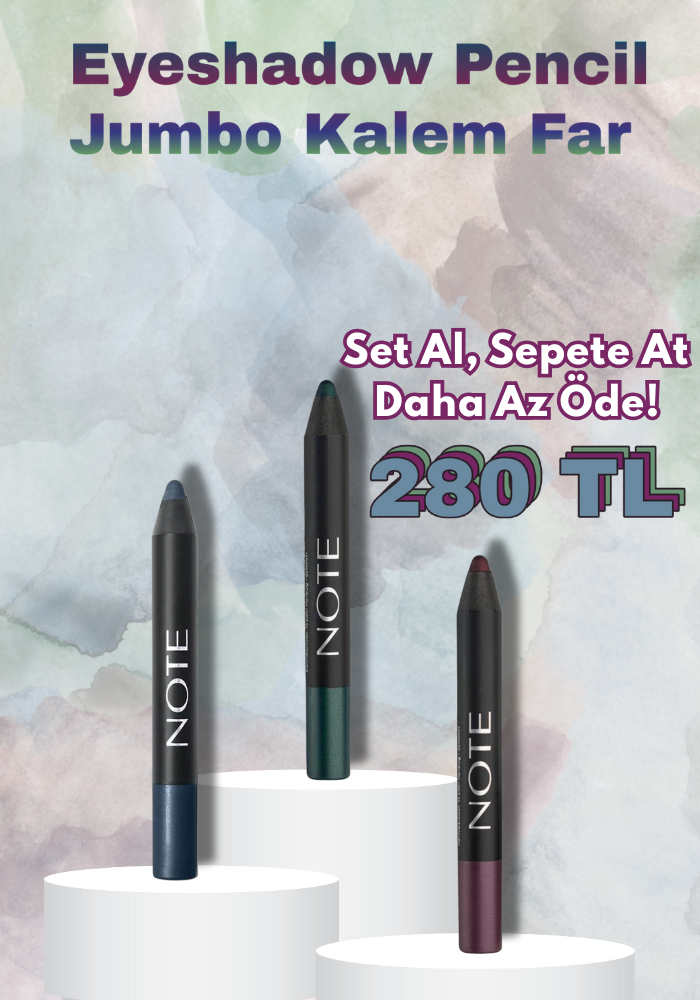 Jumbo Kalem 3'lü Set 280 TL
